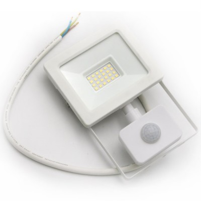 Προβολέας LED 20W 230V 2200lm 120° IP65 4100K Λευκό Φως με Ανιχνευτή Κίνησης 3-390201